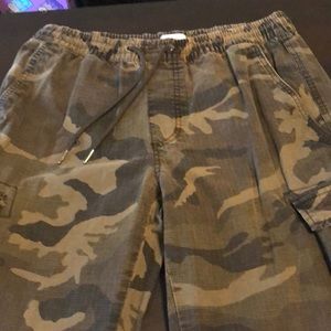 Mens Camo cargo pants
